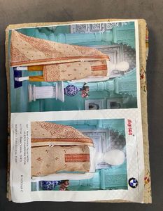 Floral Print Unstitched Salwar Suit