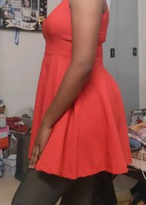 Red Skater Dress