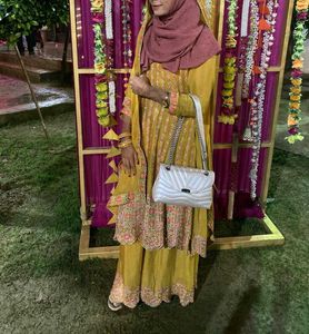 Pure Crepe Pakistani Dress