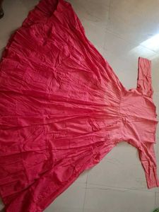Tiered Pink Dress
