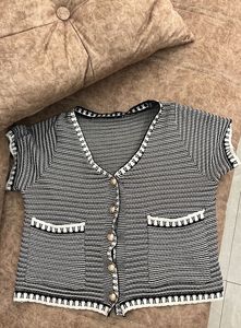 Striped Knit Top