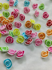 75 Pis Flower Material Acrylic