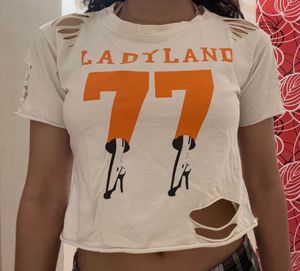 Off White Crop Top ✨