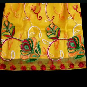 Very Beautiful Haldi Ceremony Dress