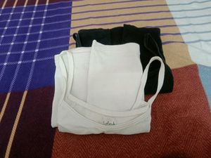 Splash Basics Long Spaghetti White &amp; Black