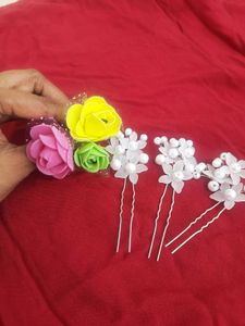 Floral Hair Pin Set