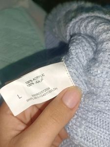 NUON Lavender Sweater Of Size L.
