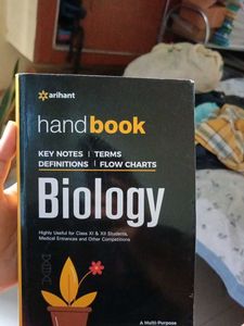 Arihant Biology Handbook