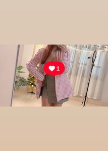 Zara Ginham Print Blazer Women’s