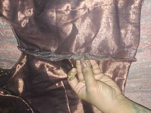 Brown Saree Blouse