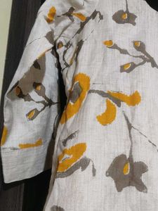 Floral Print Kurti with Pants Set
