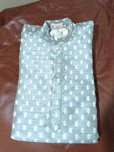 Men&#39;s Grey Kurta