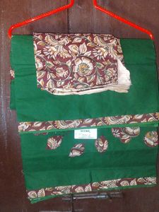 Green Dress Material