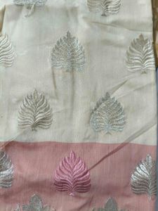 Elegant Beige &amp; Peach Salwar Kameez