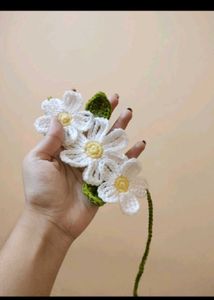 Crochet Floral Hair Accessories✨🌷