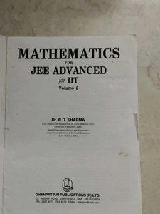 Mathematics for IIT-JEE by RD Sharma