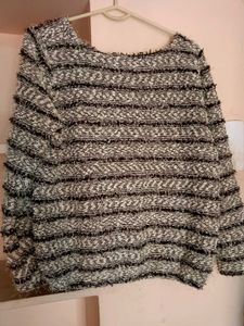 Striped Knit Top