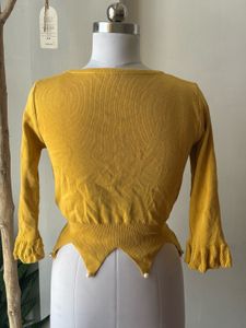 CUTE Mustard top