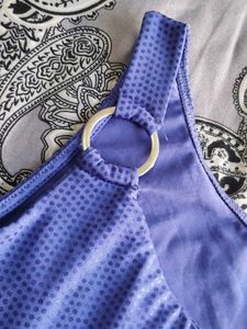 Charming Purple Crop Top!