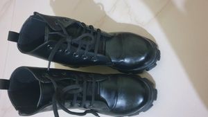 The Black Chelsea Combat Boots