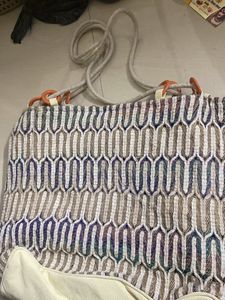Woven Shoulder Bag