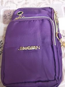 Purple Sling Bag