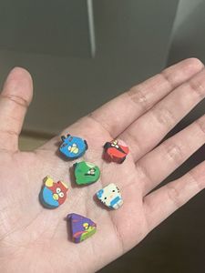 22pc Angry Birds &amp; Hello Kitty Erasers