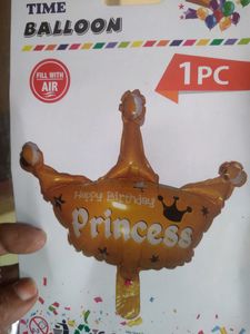 Air Balloon With Strow in Coins