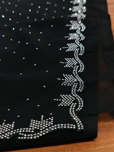 Elegant Black Saree