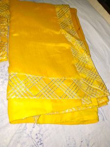 Yellow Saree