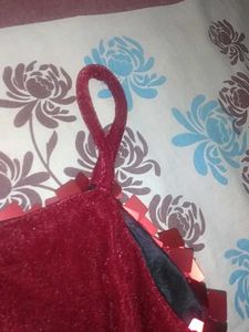 Red Velvet Cami Top