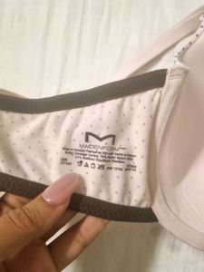 Cute Polka Dot Pink Bra