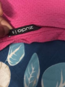 Zudio Hot Pink Crop