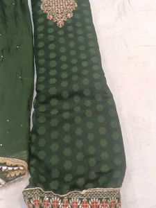 Elegant Green Salwar Suit