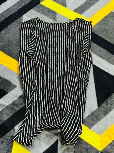 Striped Short Sleeve Top