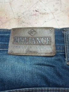 Men’s Navy Blue Faded Denim Jeans