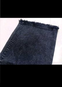 Shein NewBlack Straight Leg Jean