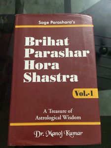 Brihat Parashar Hora Shastra Vol. 1 And 2