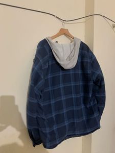 Wrangler Hooded Flannel Jacket