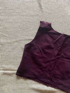 Sequinned Blouse/ Crop Top