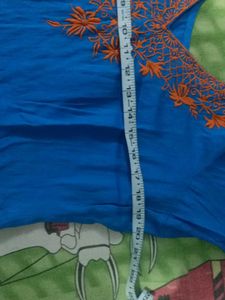 V Neck Design Suit Orange Or Blue