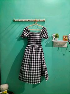 Urbanic Black And White Dress