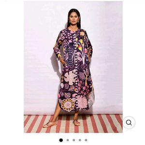 Desinger Floral Print Dress