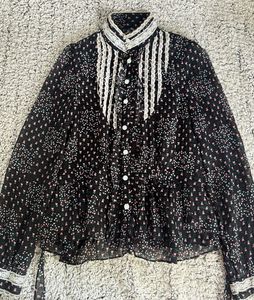 Floral Victorian Blouse
