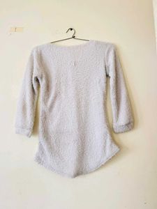 Fluffy Knit Top