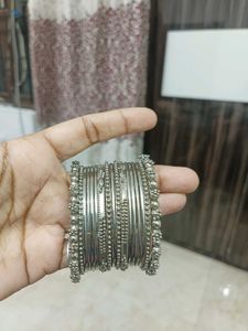 Silver Bangles
