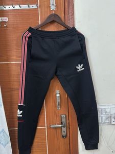 Adidas Manchester United Black Track Pants