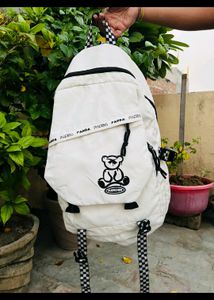 Panda off white backpack