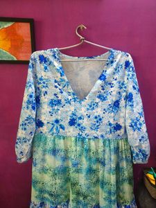 Floral Tiered Maxi Dress