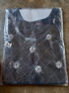 New Black Color Kurta Pack Of 1